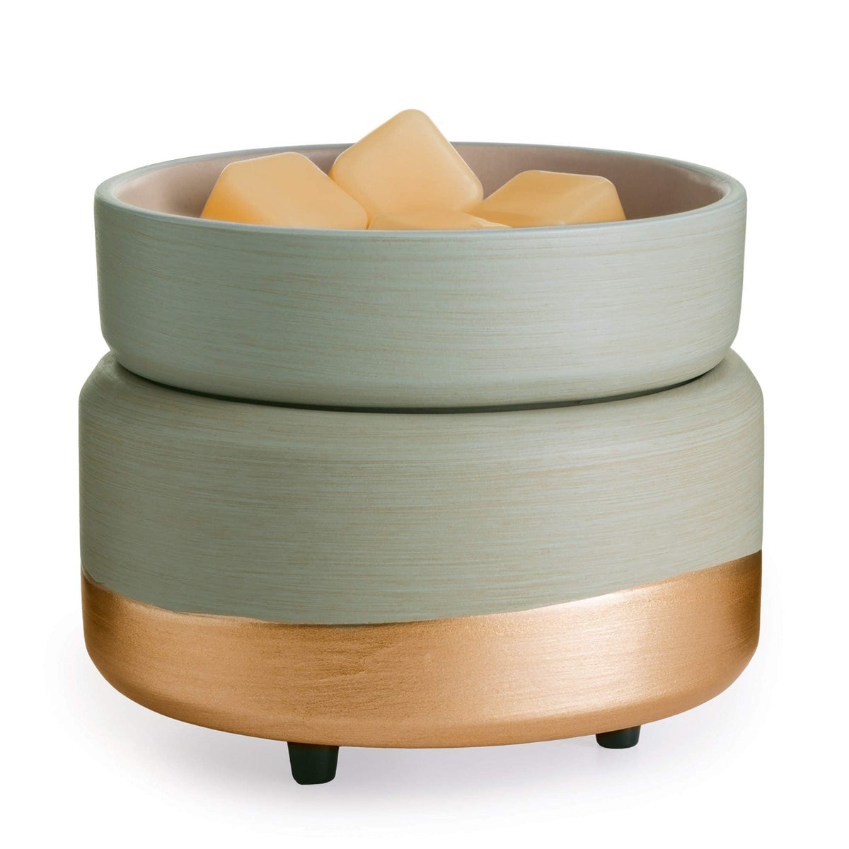Candle Warmers Etc 2 in 1 dish for wax melts delivers long lasting fragrance without flame