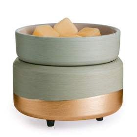 Candle Warmers Etc 2 in 1 dish for wax melts delivers long lasting fragrance without flame
