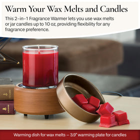 Candle Warmers ETC removable warming dish close-up highlighting easy cleaning after use