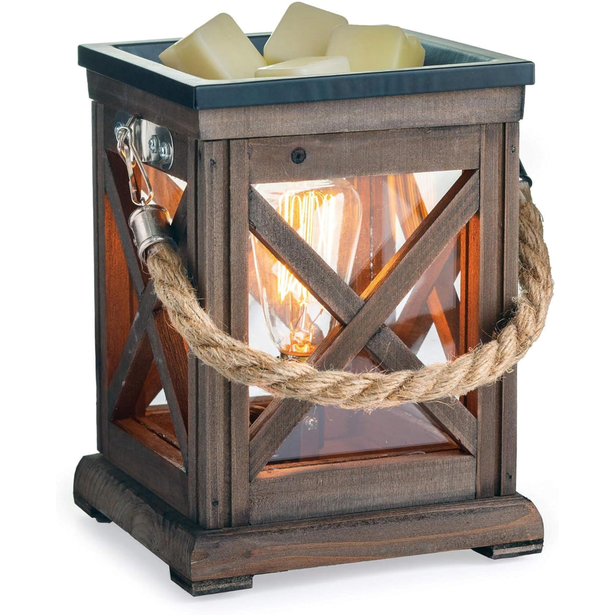 Candle Warmers ETC vintage bulb warmer creates cozy ambient glow
