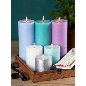 CandWAX smokeless unscented candle suitable for allergy-friendly spaces.