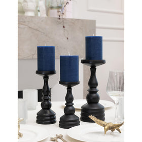 CANDWAX unscented dripless pillars ideal for allergy-conscious gatherings