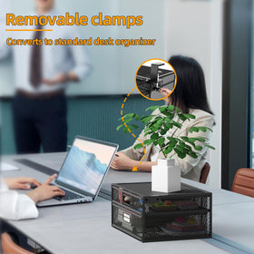 Cankm drawer features a smooth mesh design for easy viewing of contents.