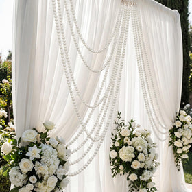 Canlierr colorfast pearls stay glossy and waterproof for indoor or outdoor use