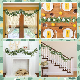Canlierr curved garland design mirrors natural vine shapes for elegance