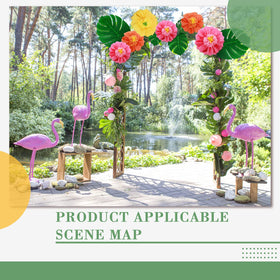 Canlierr fiesta backdrop setup elevates spaces quickly without glue.