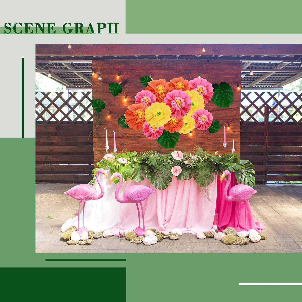 Canlierr Hawaiian luau decor creates festive vibes for parties.