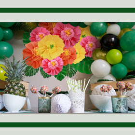 Canlierr party decor pack helps coordinate multiple surfaces easily.
