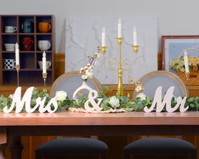 Canlierr silk flower garland with eucalyptus adds natural charm to decor