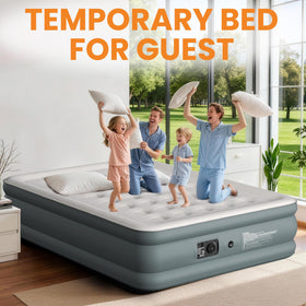 Canpsky air mattress has non-slip bottom for added stability.
