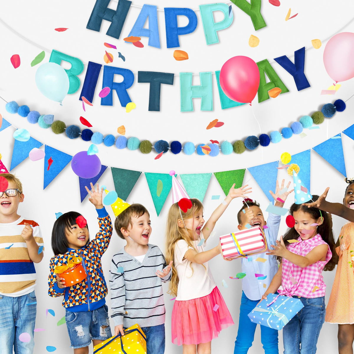 CANREVEL 3D birthday sign elevates party vibes with vivid hues