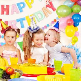 CANREVEL happy birthday banner hangs indoors or outdoors for versatile decor.