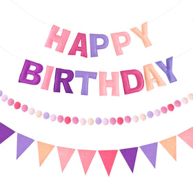 CANREVEL pre-strung 3D rainbow banner for instant, vibrant party decor.