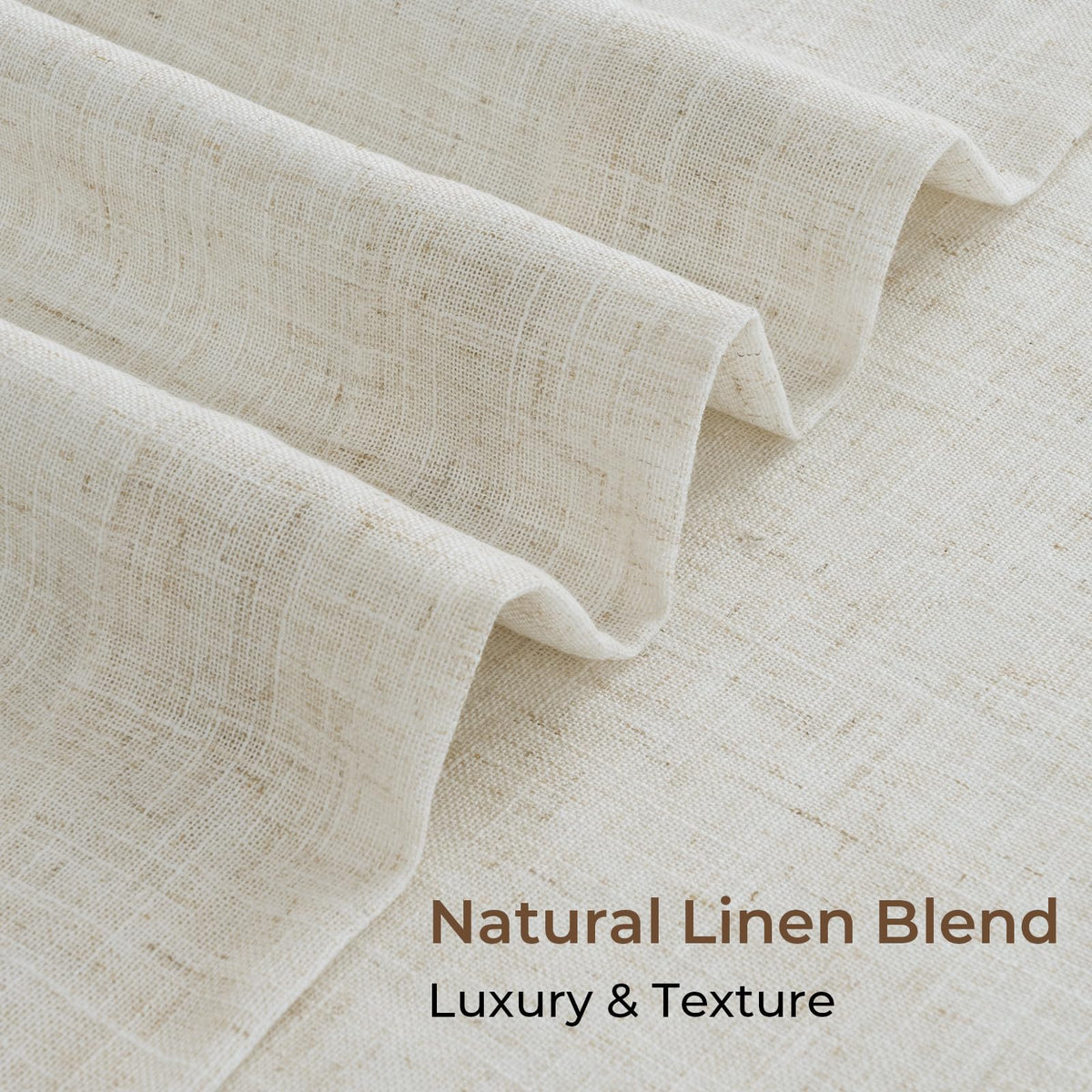 CAPALOCA linen blend fabric offers rich texture and natural warmth