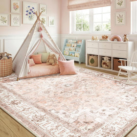 CAPALOCA rug with non-slip backing improves safety in busy rooms.