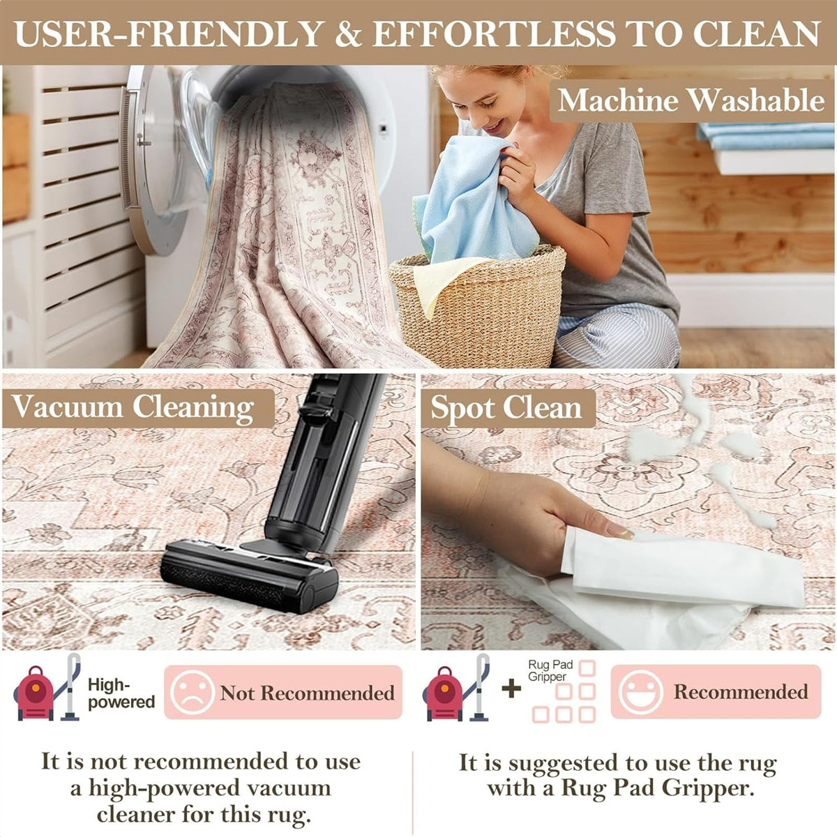 CAPALOCA water-repellent finish helps protect against spills.