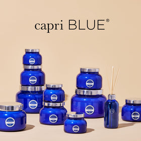 Capri Blue Blue Jean clear cerulean glass captures premium look