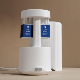 Capri Blue Pura diffuser ambient light creates cozy atmosphere.