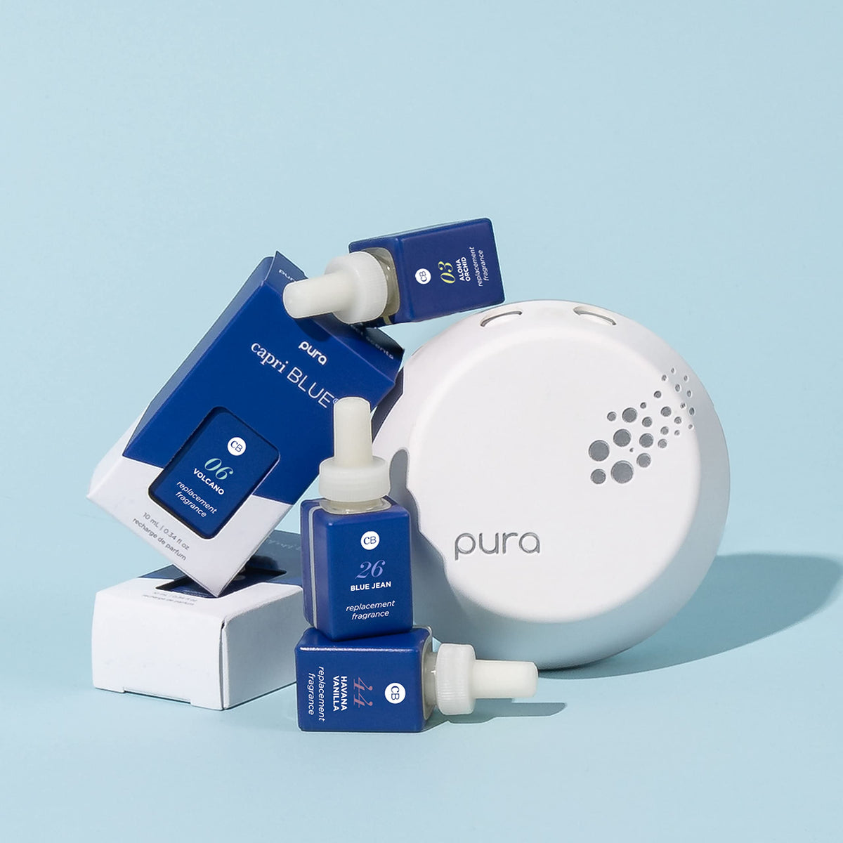 Capri Blue Pura eco-friendly formula free of parabens and harsh chemicals