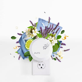 Capri Blue Pura long-lasting refill lasts up to 350 hours.