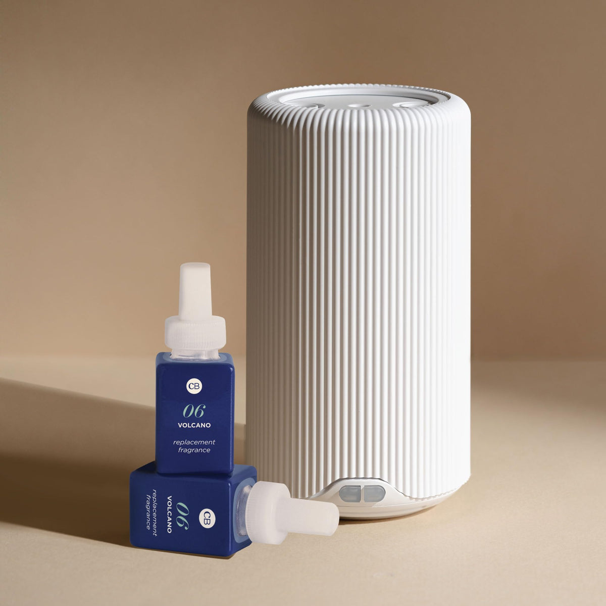Capri Blue Pura Plus diffuser front view with sleek design for modern homes.