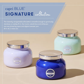 Capri Blue Volcano Aqua jar ideal for gifting or repurposing