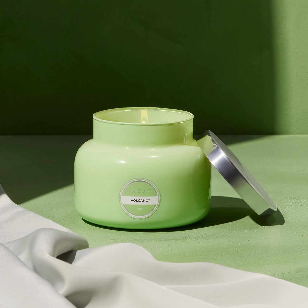 Capri Blue Volcano fragrance with tropical fruits and sugared citrus for a bright mood
