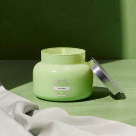 Capri Blue Volcano fragrance with tropical fruits and sugared citrus for a bright mood