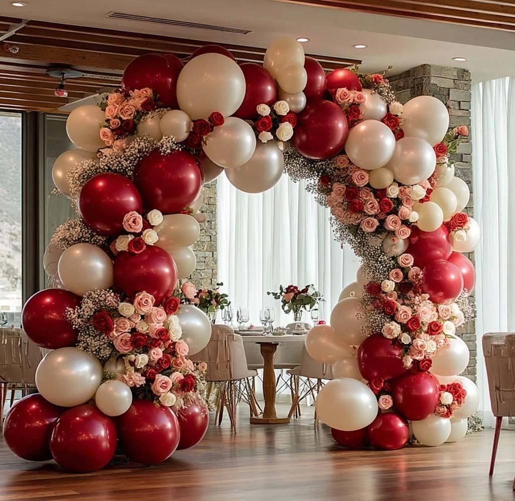 Captank balloon garland strip and accessories for easy setup