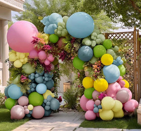 Captank dusty mauve 10in balloons contribute elegant decor contrast.
