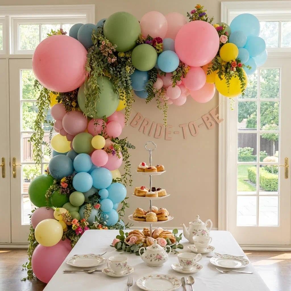 Captank pastel yellow balloons brighten venues with cheerful accents.
