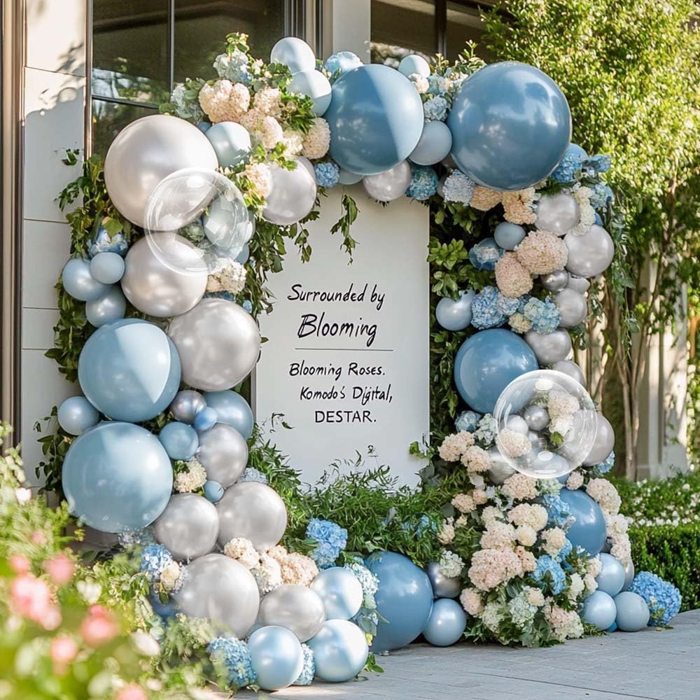 Captank pearl white 18-12 inch balloons brighten weddings and baby showers.