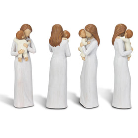Carracci artisan-made figures require gentle dusting to stay pristine.