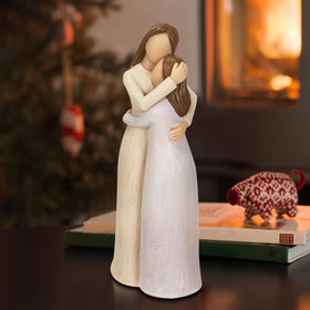 Carracci daughter gifts from mom figurine; a meaningful keepsake to celebrate bonds.