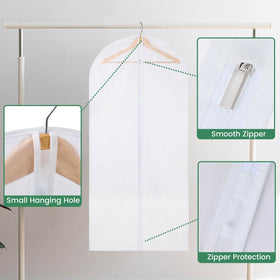 Fold-flat design helps save space when the bags are not in use.