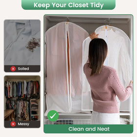 Great for travel—sturdy, lightweight storage when packing outfits.