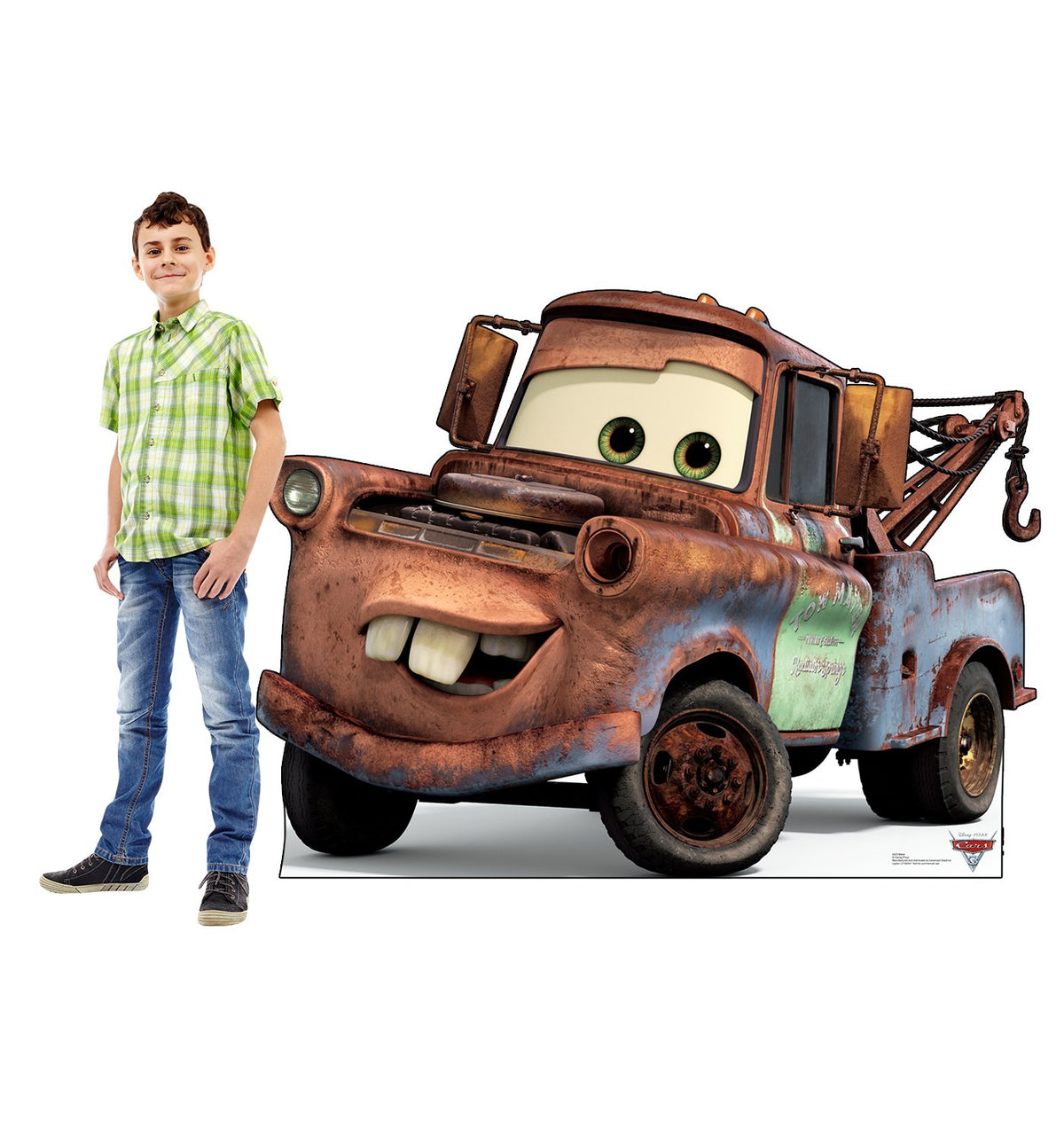 Cardboard People Disney Pixar Cars 3 cutout standee creates memorable social posts