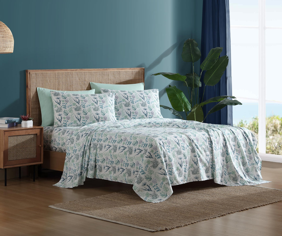 Caribbean Joe polyester microfiber provides ultra-soft touch.