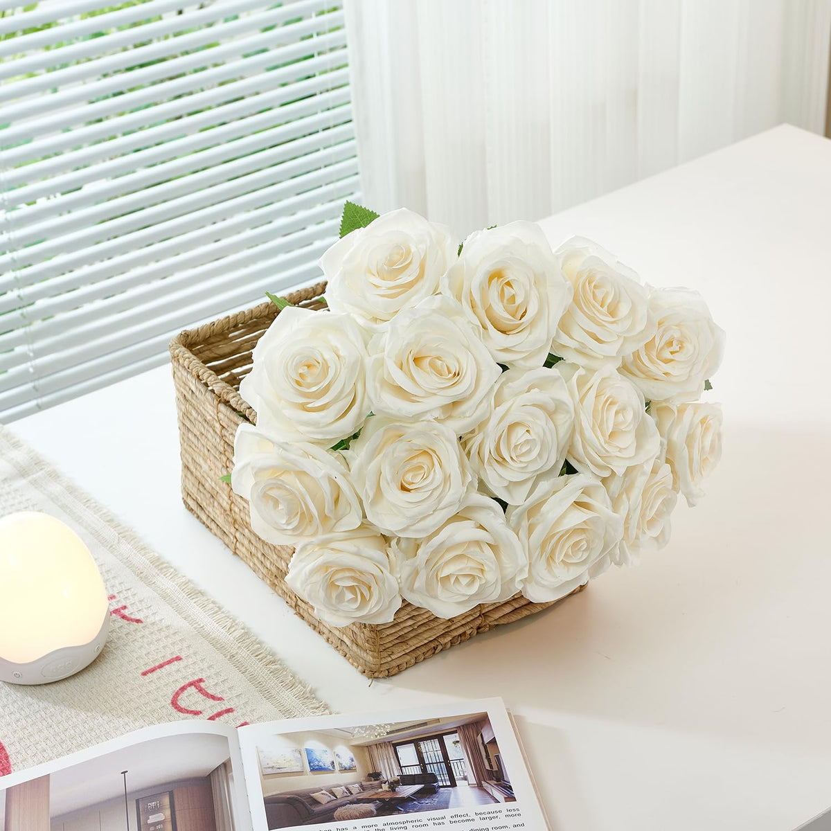 Carlita's Blooms long-stem roses used for chair decorations