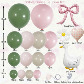 Carnira daisy pastel balloons for a soft, elegant party palette and backdrop.