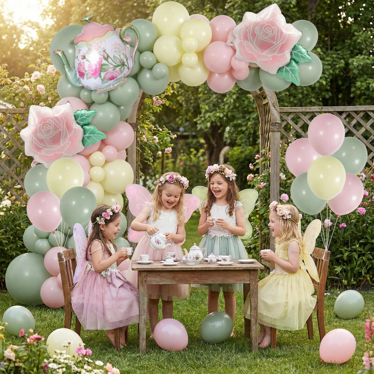 Carnira balloon garland decor for festive celebrations