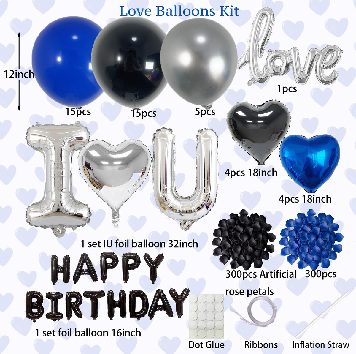 Carnira I LOVE YOU balloon 32-inch elevates romantic celebrations.