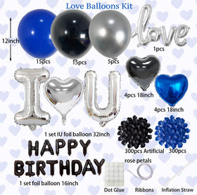 Carnira I LOVE YOU balloon 32-inch elevates romantic celebrations.