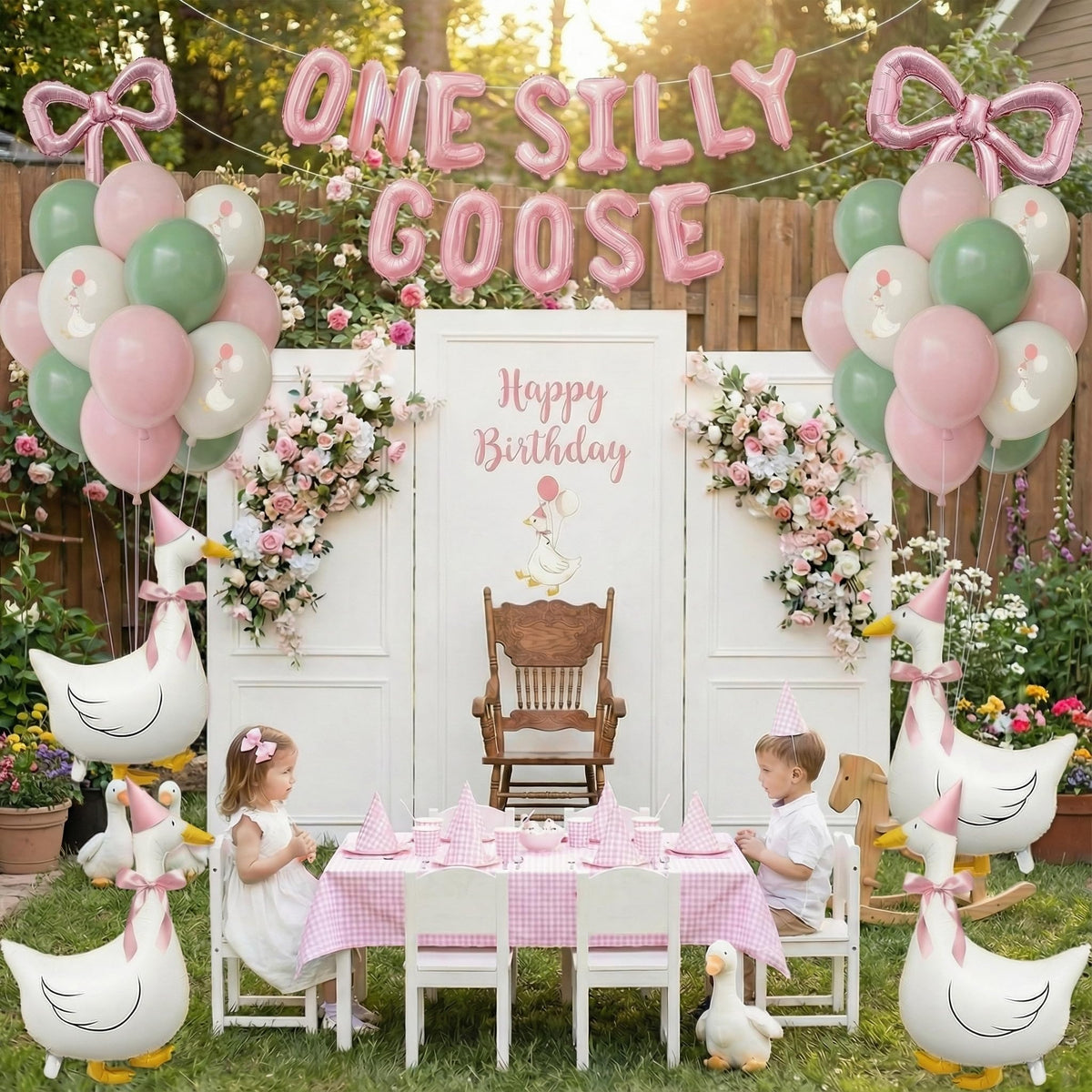 Carnira pink gingham tablecloth with vintage farmhouse vibe