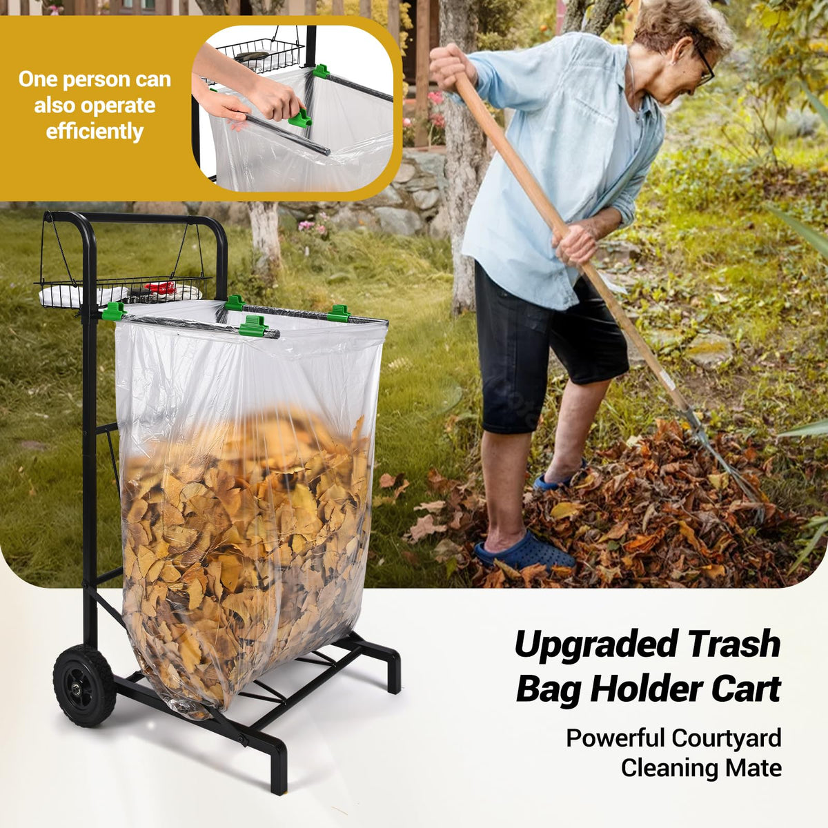 CAROD storage basket keeps gloves and tools within reach