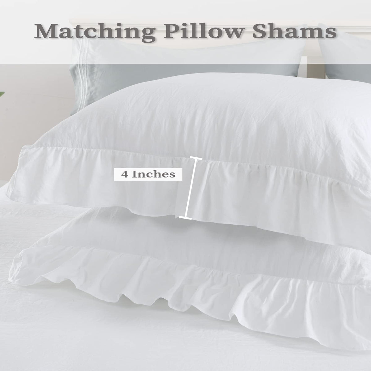 CAROMIO hidden button closure keeps duvet neatly in place for a clean look.