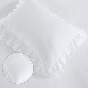 CAROMIO queen pillow shams 20x26 complete the coordinated French country style.