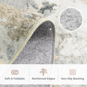 Carpelux bedroom rug for nursery spaces with cozy design