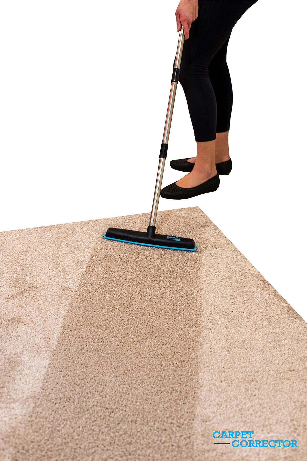 Carpet Corrector is versatile for rugs, furniture, RVs, and bathroom mats.