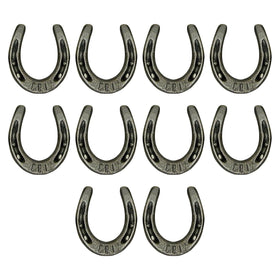 Carvers Olde Iron mini horseshoes ideal for crafts and rustic wall art.